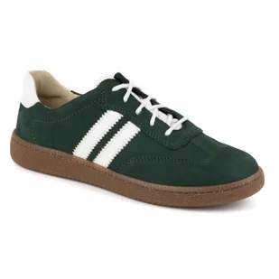 Półbuty damskie skórzane trampki STYLE 1259 zielone - Buty Olivier - Półbuty damskie - miniaturka - grafika 1