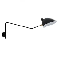 Lampy ścienne - Italux MBE0013/1 Davis 1x60W Kinkiet ścienny czarny - miniaturka - grafika 1