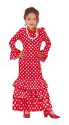 Stroje karnawałowe - Kostium dziecięcy "Flamenco" sukienka-97-114cm - miniaturka - grafika 1