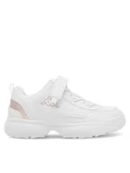Buty dla dziewczynek - Kappa Sneakersy SS24-3CK10 Biały - miniaturka - grafika 1