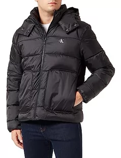 Calvin Klein Jeans Kurtka męska Trim Lw wyściełana odzież wierzchnia, Ck czarny, XXS - Kurtki męskie - miniaturka - grafika 1