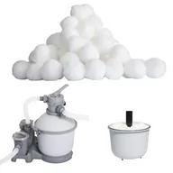 Akcesoria do basenów - vidaXL Bestway Kulki filtracyjne Flowclear, 500 g, 58475 - miniaturka - grafika 1