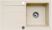 Zlewozmywaki - Pyramis Zlew SPARTA 76x44) 1B 1D wanilia 70076201) 70076201 - miniaturka - grafika 1