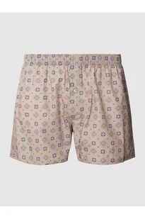 Bokserki ze wzorem w kratę model Fancy Woven Boxer - Hanro - Majtki damskie - miniaturka - grafika 1