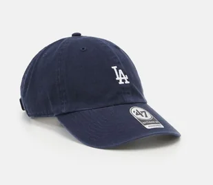 Czapka Z Daszkiem Mlb Los Angeles Dodgers Clean Up Unisex Granatowa - Czapki i chusty sportowe męskie - miniaturka - grafika 1