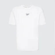 Koszulki męskie - REEBOK T-SHIRT MITCHAM FRNT BK LOGO CREW NECK - Reebok - miniaturka - grafika 1