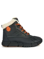 Buty dla chłopców - Geox Kozaki J Flexyper Boy B Abx J269XE 0ME50 C0038 S Czarny - miniaturka - grafika 1