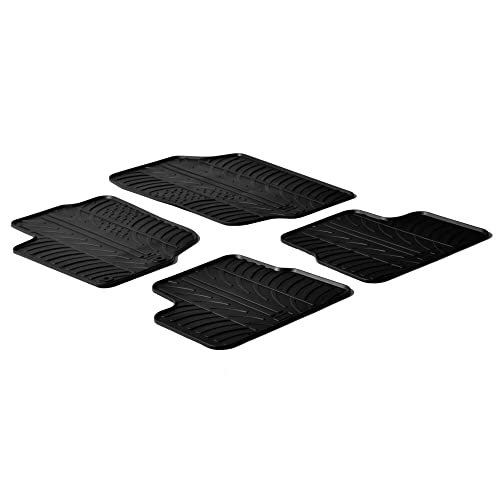 Lampa Komplet Dywanikiów gumowych do PEUGEOT 207 4szt 24350