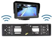 Czujniki parkowania - Bezprzewodowa Kamera Parkowania (dzień-noc) w Ramce Tablicy Rejestracyjnej + Monitor LCD 4,3". - miniaturka - grafika 1