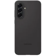 Etui i futerały do telefonów - Etui SAMSUNG Silicone Case do Galaxy A56 Czarny EF-PA566CBEGWW - miniaturka - grafika 1