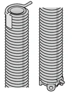 Akcesoria do bram - Sprężyna skrętna Hörmann R115 (3074284) - miniaturka - grafika 1