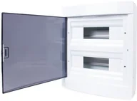 Rozdzielnie elektryczne - Rozdzielnica natynkowa 24 modułowa (2*12M) Adelid RM-NT-24T - miniaturka - grafika 1