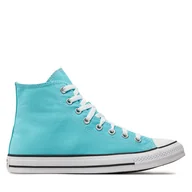 Trampki męskie - Trampki Converse Chuck Taylor All Star Hi A06562C Niebieski - miniaturka - grafika 1