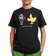 Koszulki sportowe damskie - Koszulka dziecięca New Balance LAKB0257BK - czarna - miniaturka - grafika 1