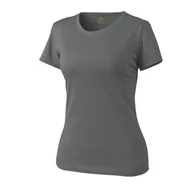 Koszulki i topy damskie - Koszulka T-Shirt DAMSKI - Bawełna - Shadow Grey S - miniaturka - grafika 1