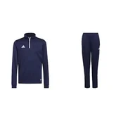 Koszulki i topy damskie - adidas ENTRADA22 TRAINING TOP AND TRAINING BOTTOMS YOUTH, Team Navy Blue 2, 5-6 Years - miniaturka - grafika 1