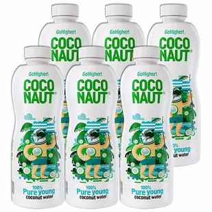 6x Woda kokosowa COCONAUT z młodego kokosa 1000ml - Woda - miniaturka - grafika 1