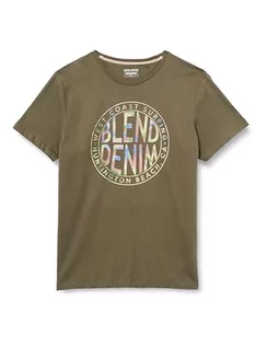 Koszulki męskie - Blend Męski T-shirt T-shirt, 190414/Forest Night, S, 190414/Forest Night, S - grafika 1