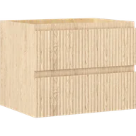 Szafki łazienkowe - Mexen Rivel szafka łazienkowa podumywalkowa 60 cm, 2 szuflady, ryflowana , dąb - 91A20-06047-2-BFF81 - miniaturka - grafika 1