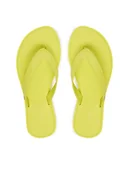 Klapki i japonki damskie - Tommy Hilfiger Japonki Th Scandi Premium Summer Sandal FW0FW09206 Żółty - miniaturka - grafika 1