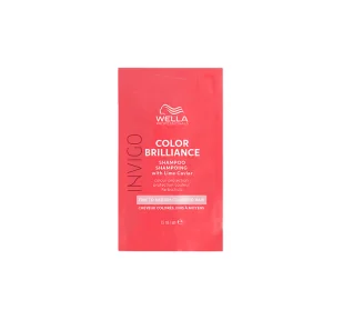 Wella INVIGO Brilliance, szampon do włosów cienkich i normalnych, 15ml - Szampony do włosów - miniaturka - grafika 1