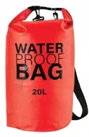 Plecaki worki - SEVEN FOR 7 Wodoodporny worek plecak wodoszczelny 20 l 56x24x24 cm CZERWONY - miniaturka - grafika 1