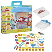 Masy plastyczne - ZESTAW W PUDEŁKU CIASTOLINA PLAY DOH PLAY-DOH Z 35 ELEMENTAMI - miniaturka - grafika 1