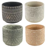 Donice - Osłonka ceramiczna KJELD MINI mix 8 cm DHG - miniaturka - grafika 1