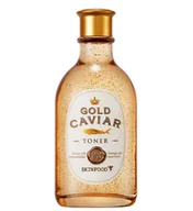 Toniki i hydrolaty do twarzy - Skinfood Gold Caviar Ex Toner 145ml - miniaturka - grafika 1