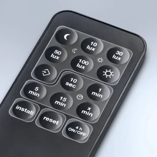 Steinel STEINEL czujnikiem ruchu na podczerwień sens IQ EVO Czarny 029579 - Wyłączniki światła i elektryczne - miniaturka - grafika 7