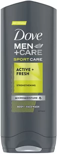 Dove Men+Care Sport Active+Fresh żel pod prysznic 250ml - Żele pod prysznic dla mężczyzn - miniaturka - grafika 1