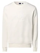 Bluzy męskie - Gant - Męska bluza nierozpinana, biały - miniaturka - grafika 1