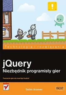 jQuery. Niezbędnik programisty gier - Podręczniki dla szkół wyższych - miniaturka - grafika 1