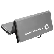 Maty do ćwiczeń - Materac gimnastyczny składany szary 2400x1200x50mm HMS MGS01 - miniaturka - grafika 1