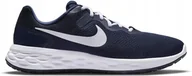 Sneakersy męskie - Sportowe buty męskie sneakersy Nike Revolution 6 r. 47 30,5 cm do biegania - miniaturka - grafika 1