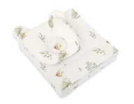 Kołdry i poduszki dla dzieci - Kołderka z wypełnieniem i poduszka profilowana Miś - zestaw 2cz. - Gooses - miniaturka - grafika 1