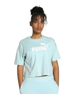 Koszulki i topy damskie - PUMA Damska koszulka Essentials przycięte logo - miniaturka - grafika 1