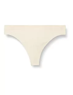 women'secret Damskie bezszwowe stringi żółte slipy, kość słoniowa, XS - Majtki damskie - miniaturka - grafika 1