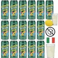 Napoje gazowane - Napój gazowany bez cukru Twist 330ml x24 - Lemon Soda - miniaturka - grafika 1