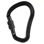 Sprzęt wspinaczkowy - Karabinek wspinaczkowy SINGING ROCK Hector Screw black - miniaturka - grafika 1