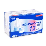 Meble i wyposażenie gabinetów medycznych - Igły do penów insulinowych 29G 12mm x 0,33mm KDM KD-Penofine 100szt - miniaturka - grafika 1