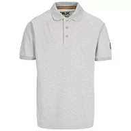Koszulki męskie - Trespass Męska koszulka polo Sanderson czarny czarny XL MATOPOTR0001 - miniaturka - grafika 1