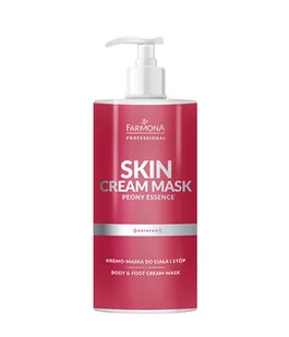 Kremo-maska do ciała i stóp - Farmona Professional - Skin Cream Mask Peony Essence - 500 ml - Pielęgnacja stóp - miniaturka - grafika 1