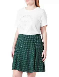 Tommy Hilfiger Damska spódnica Vis Crepe Paisley Mini Fit & Flare, mały myśliwy, 42, Mały łowca Paisley, 68 - Spódnice - miniaturka - grafika 1