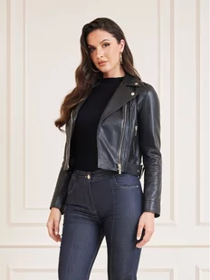 Guess Kurtka przejściowa 164713 Czarny Classic Fit - Kurtki damskie - miniaturka - grafika 1