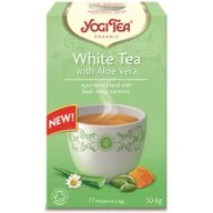 Herbata - Yogi Tea HERBATA BIAŁA Z ALOESEM BIO (17 x 1,8 g) 30,6 g - - miniaturka - grafika 1