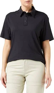 WRANGLER SS PERFORMANCE POLO BLACK WA7HDU100 s - Koszulki i topy damskie - miniaturka - grafika 1