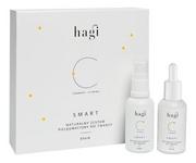 Zestawy kosmetyków damskich - Hagi Smart C - Naturalny zestaw pielęgnacyjny do twarzy Blask 2x30ml - miniaturka - grafika 1