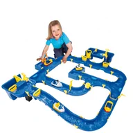 Zabawki kreatywne - BIG Wielki Port Wodny Amsterdam Waterplay Łódki - miniaturka - grafika 1