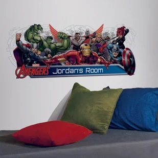 Naklejka Dekoracyjna Avengers Rmk2240Gm - Naklejki na ścianę - miniaturka - grafika 1